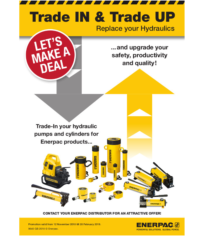 Trade in trade up ENERPAC